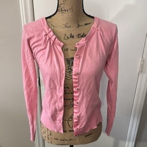 New York & Company size small pink cardigan